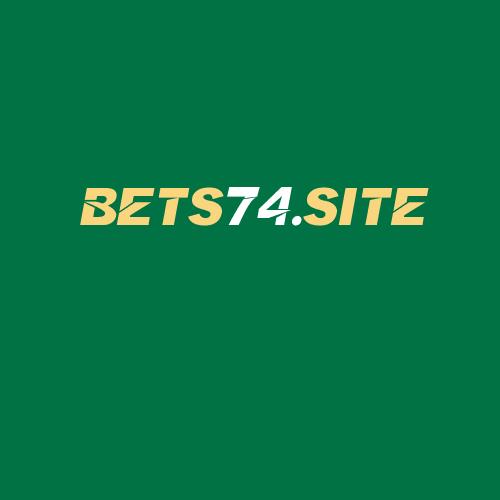 Logo da BETS74.SITE